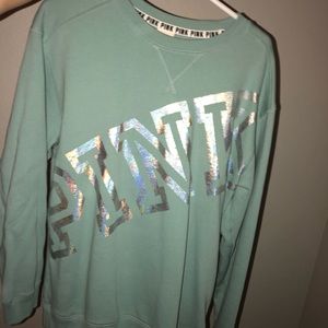 Medium turquoise sweater from PINK
